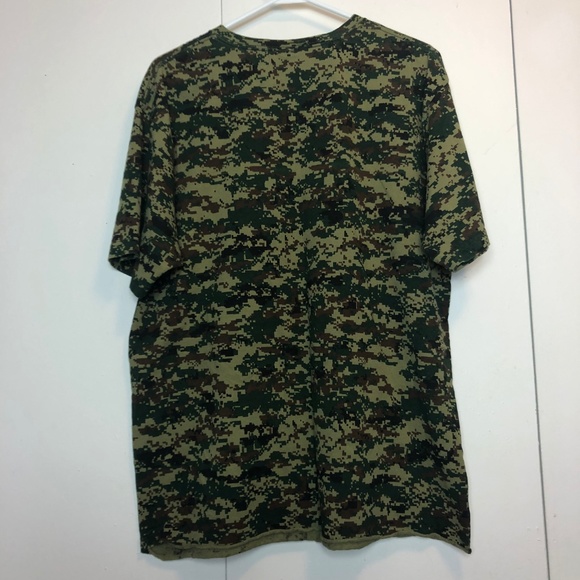 Rare Ferris State University Code V  Camo T Shirt - Picture 3 of 8